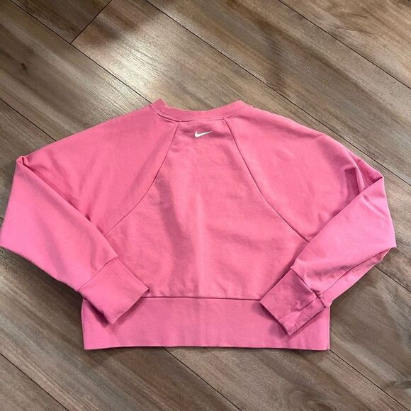 Nike Purple Athletic Longsleeve Cropped‎ Crewneck Women Small - Picture 4 of 4